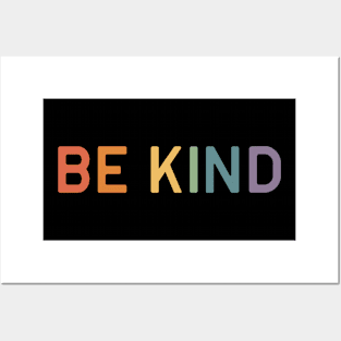 Be Kind Posters and Art